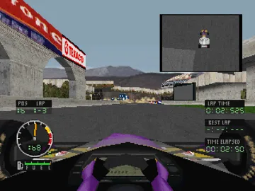 Andretti Racing (US) screen shot game playing